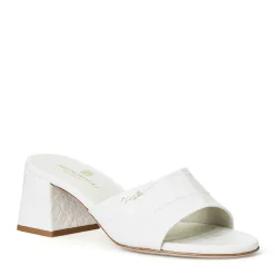 Bruno Magli Agata - White Croc White Croco Hot