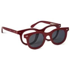Bruno Magli Alessia Sunglasses Red Hot