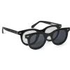 Bruno Magli Alessia Sunglasses Black Outlet