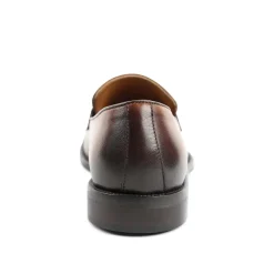 Bruno Magli Alpha Classic Bit Leather Loafer Cognac New