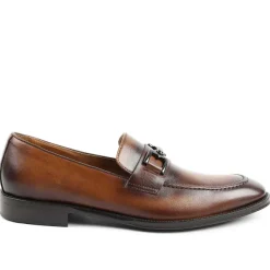 Bruno Magli Alpha Classic Bit Leather Loafer Cognac Online