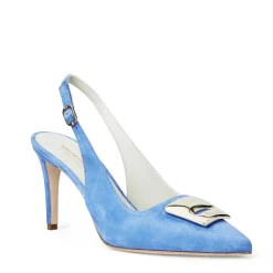 Bruno Magli Amelia - Periwinkle Suede /Black Leather Online