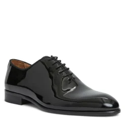 Bruno Magli Angelo Whole Cut Oxford Black Patent Best