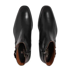 Bruno Magli Angiolini Leather Dress Boot Black Best