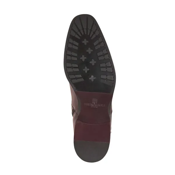 Bruno Magli Angiolini Leather Dress Boot Cognac Online