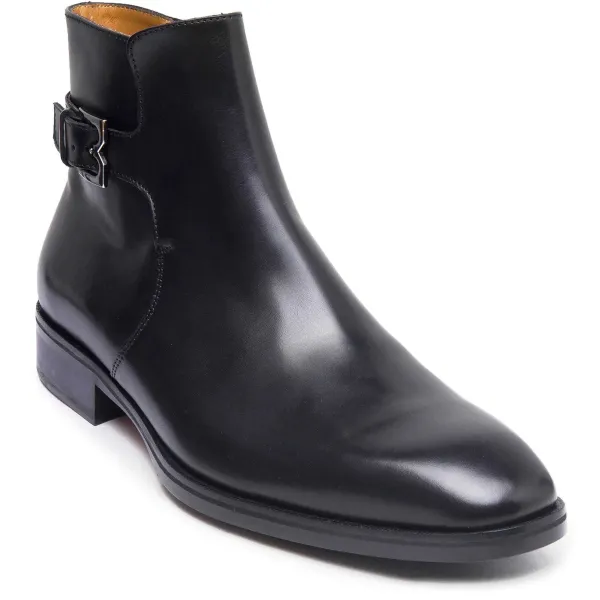 Bruno Magli Angiolini Leather Dress Boot Black Hot