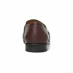 Bruno Magli Arlo Slip On Side Bit Loafer Brown Leather
