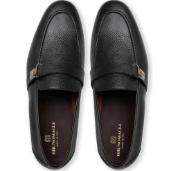 Bruno Magli Arlo Slip On Side Bit Loafer Black Leather Online