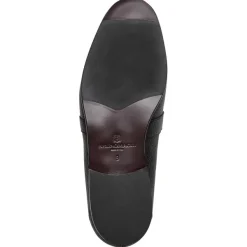 Bruno Magli Arlo Slip On Side Bit Loafer Black Leather