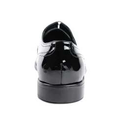 Bruno Magli Arno Sera Plain-Toe Balmoral Oxford Patent Black New