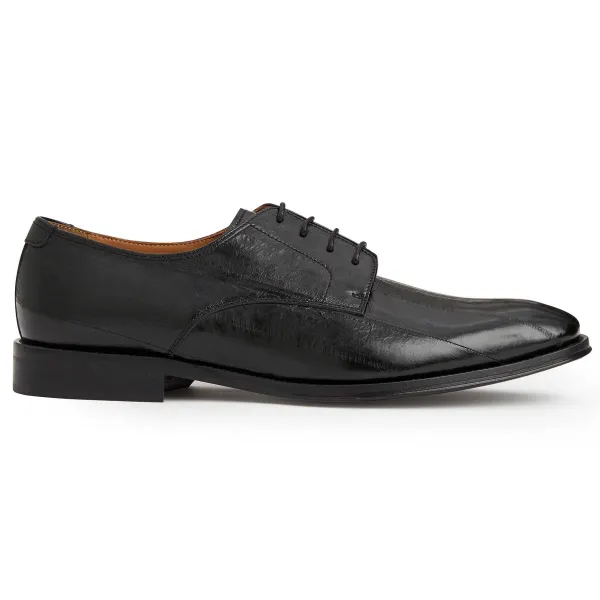 Bruno Magli Asti Traditional Dress Oxford Black Eel Discount