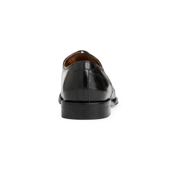Bruno Magli Asti Traditional Dress Oxford Black Eel Discount