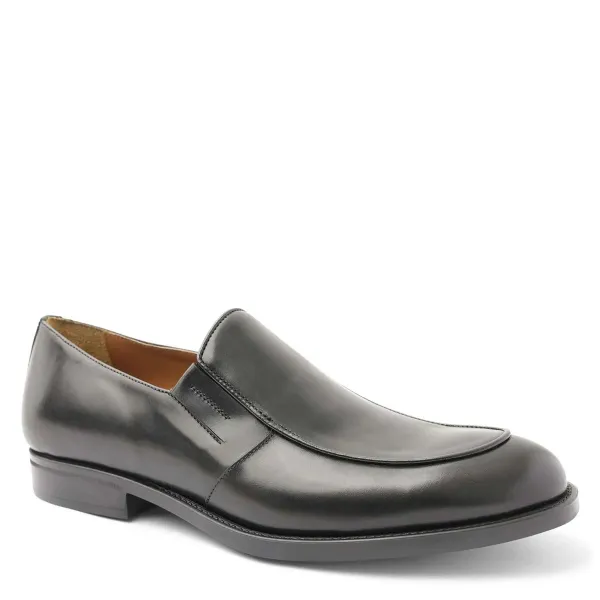 Bruno Magli Barberino Leather Slip On Loafer Black Sale