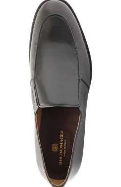 Bruno Magli Barberino Leather Slip On Loafer Black Sale