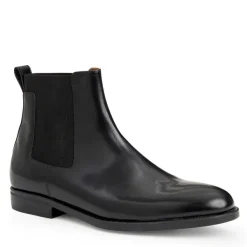 Bruno Magli Byron Double Gore Slip-On Boot Black Clearance