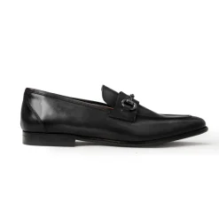 Bruno Magli Collezione Mauro Leather Slip-On Loafer-Black Black Leather Hot