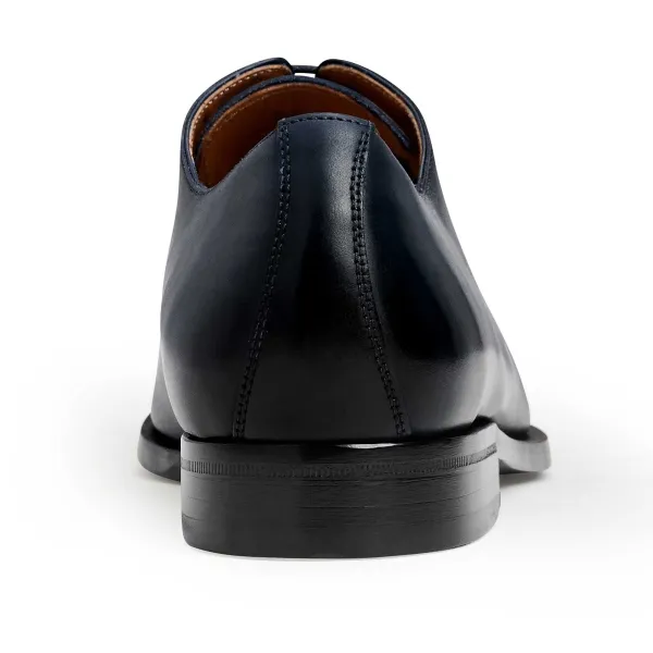 Bruno Magli Collezione Veleno Leather Oxford Navy Sale