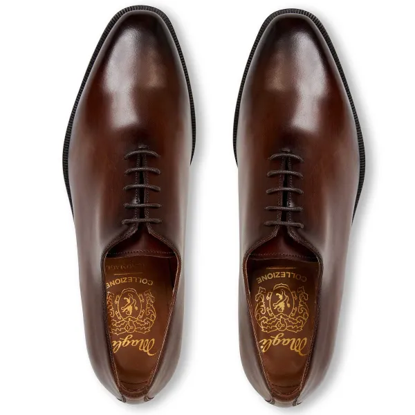 Bruno Magli Collezione Veleno Leather Oxford Brown Sale