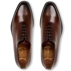 Bruno Magli Collezione Veleno Leather Oxford Brown New