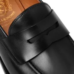 Bruno Magli Collezione Vesini Leather Slip-On Loafer Black Hot