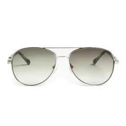 Bruno Magli Costa Aviator Sunglasses Silver Hot