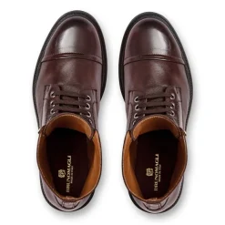 Bruno Magli Costanzo Lace-Up Boot-Brown Dark Brown Leather Clearance