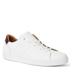 Bruno Magli Dante Lace-To-Toe Leather Sneaker White New