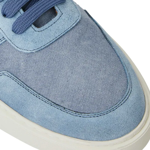 Bruno Magli Darian Sneaker Canvas Light Blue
