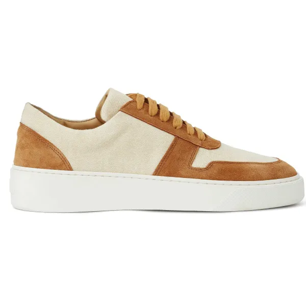 Bruno Magli Darian Sneaker Canvas Sand Sale