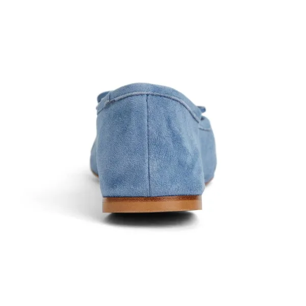 Bruno Magli Donatella Ballet Flat Light Blue Suede
