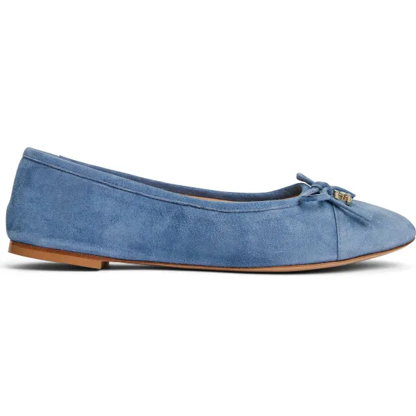 Bruno Magli Donatella Ballet Flat Light Blue Suede