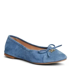 Bruno Magli Donatella Ballet Flat Light Blue Suede