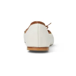 Bruno Magli Donatella Ballet Flat Brown/Cream Hot