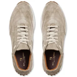 Bruno Magli Duccio Mid Suede Jogger Sneaker-Taupe Taupe Suede Sale