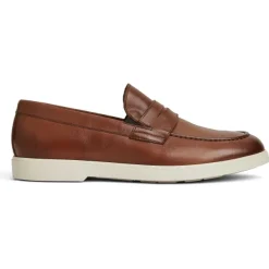 Bruno Magli Ettore Slip On Loafer Leather Cognac Best