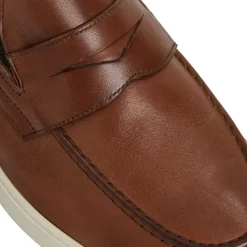 Bruno Magli Ettore Slip On Loafer Leather Cognac Online
