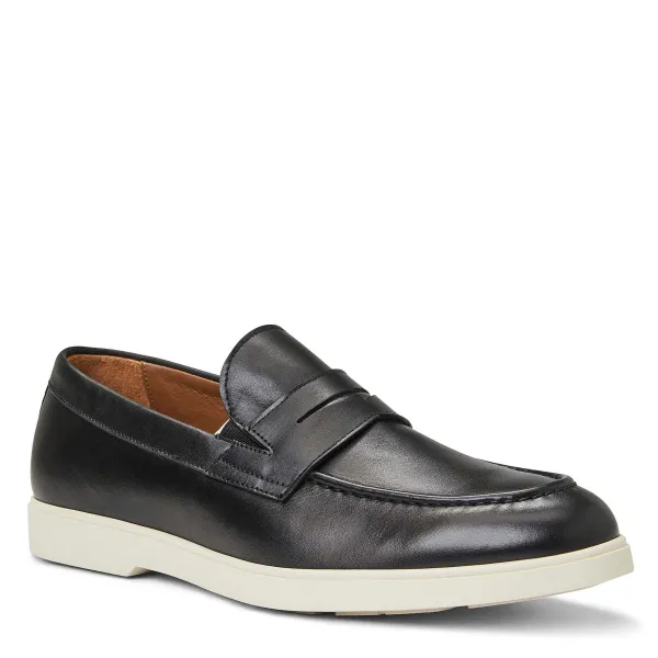 Bruno Magli Ettore Slip On Loafer Leather Black Online