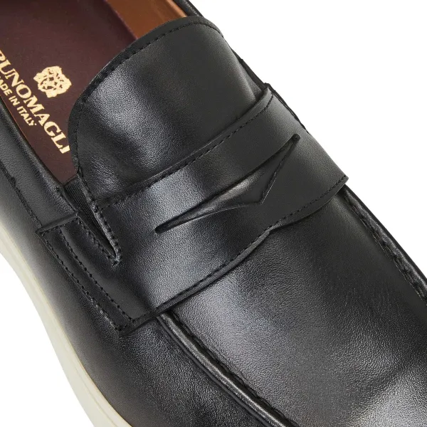 Bruno Magli Ettore Slip On Loafer Leather Black Online