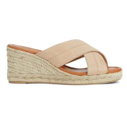 Bruno Magli Eva Wedge Heel Sand Suede