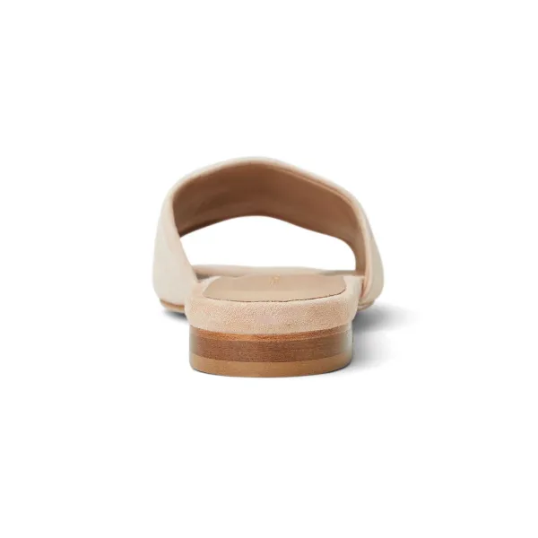 Bruno Magli Fabia Single Banded Slide Sand Suede New