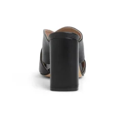 Bruno Magli Fatima Cross Band Heel Black