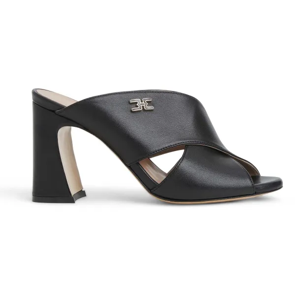 Bruno Magli Fatima Cross Band Heel Black