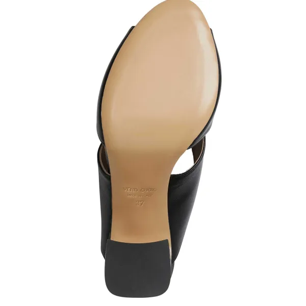 Bruno Magli Fatima Cross Band Heel Black Sale