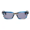 Bruno Magli Fellini Sunglasses Blue Clearance