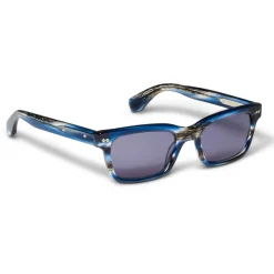 Bruno Magli Fellini Sunglasses Blue Clearance