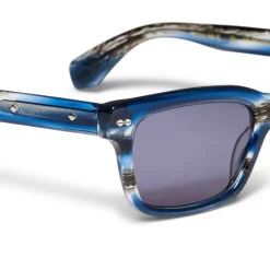 Bruno Magli Fellini Sunglasses Blue Clearance