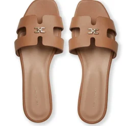 Bruno Magli Fina Single Band Sandal Cognac Cognac Leather