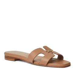 Bruno Magli Fina Single Band Sandal Cognac Cognac Leather