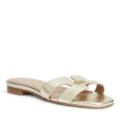 Bruno Magli Fina Single Band Sandal Metallic Gold Outlet