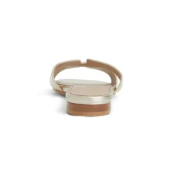 Bruno Magli Fina Single Band Sandal Metallic Gold Clearance